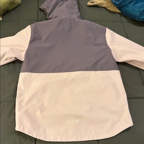 Eddie Bauer Kids Purple and Cream fleece lined jacket - Picture 7 of 10